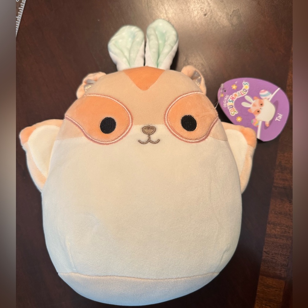 Squishmallows Tai the Sugar Glider with Bunny Ears